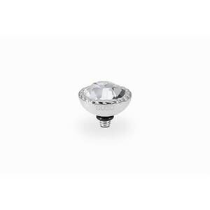 NEW QUDO women's bocconi ring topper in crystal